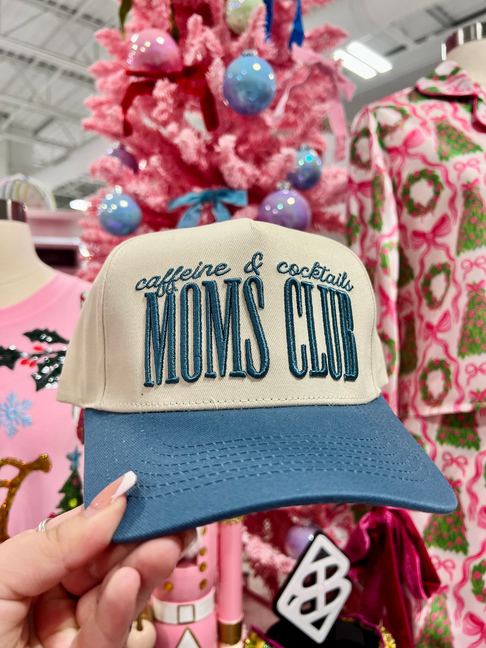 CAFFEINE & COCKTAILS MOM CLUB CAP