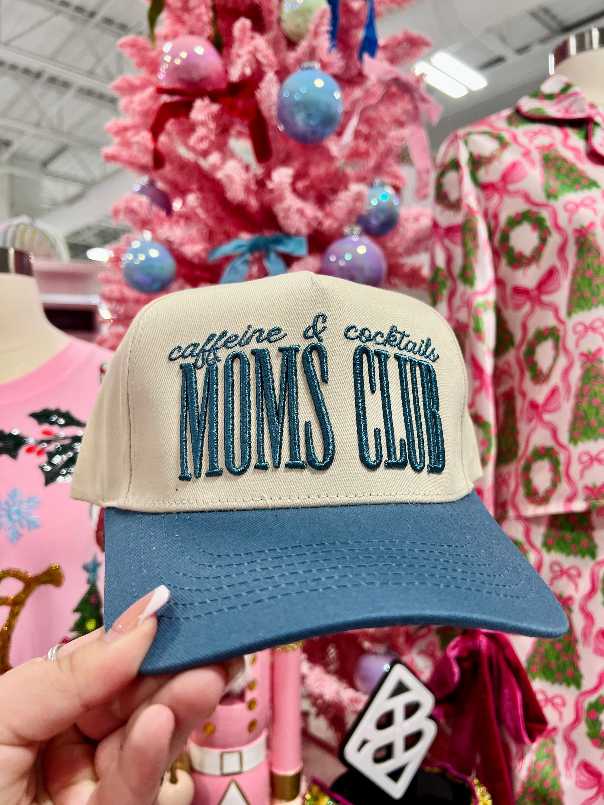 CAFFEINE & COCKTAILS MOM CLUB CAP