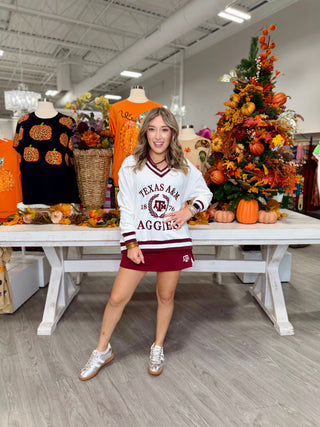 Texas A&M Heritage V-Neck Pullover