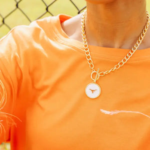 Texas Logo Necklace