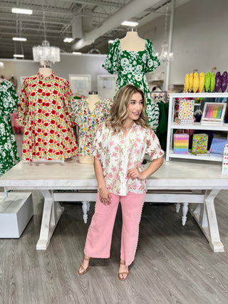 MARIA FLORAL BLOUSE