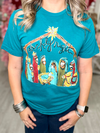 Callie's Oh Holy Night Nativity Tee