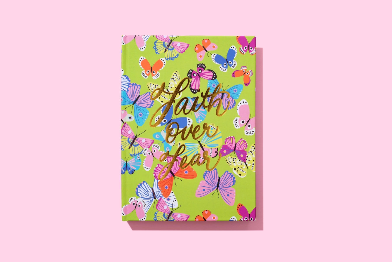 Spiritual - Butterflies Hardcover Notebook
