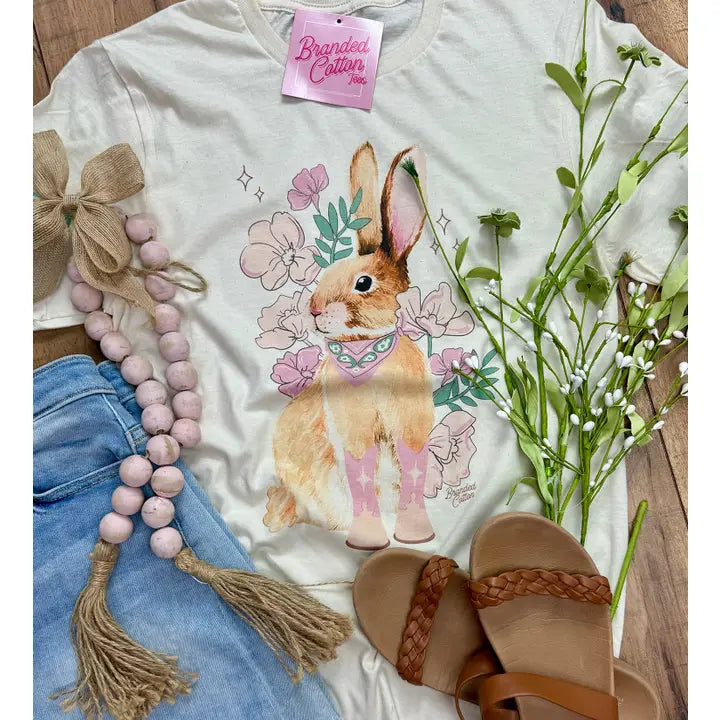 Boots Bunny Easter Tee