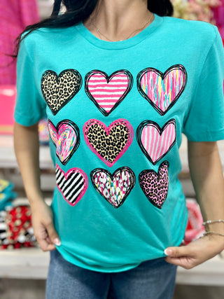 Blue Heart Tee