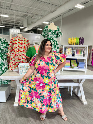 MAGGIE FLORAL DRESS