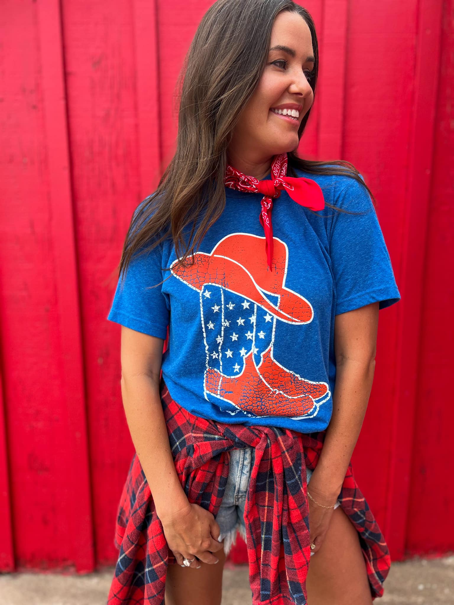 USA COWBOY TEE