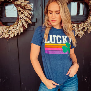 LUCKY STRIPES TEE