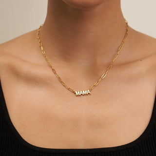 MAMA 24K GOLD NECKLACE
