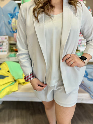 DOVE GREY BLAZER