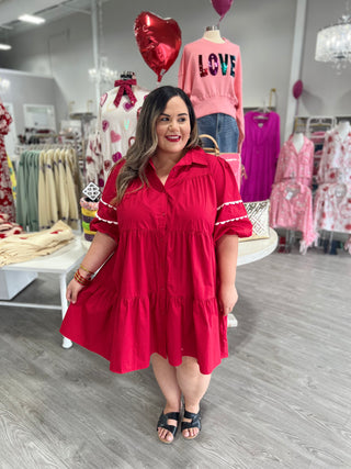 KARINA RED DRESS