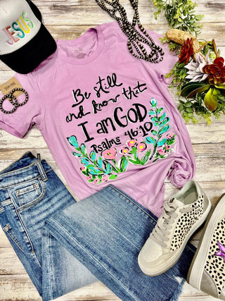 CALLIE'S BE STILL TEXAS TRUE TEE