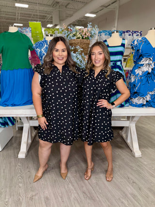 JANE POLKA DOT DRESS