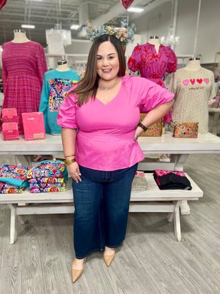 ALEXA PINK TOP