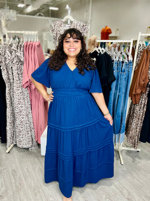LEANN BLUE DRESS