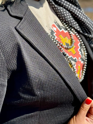 JOJO BLACK BLAZER