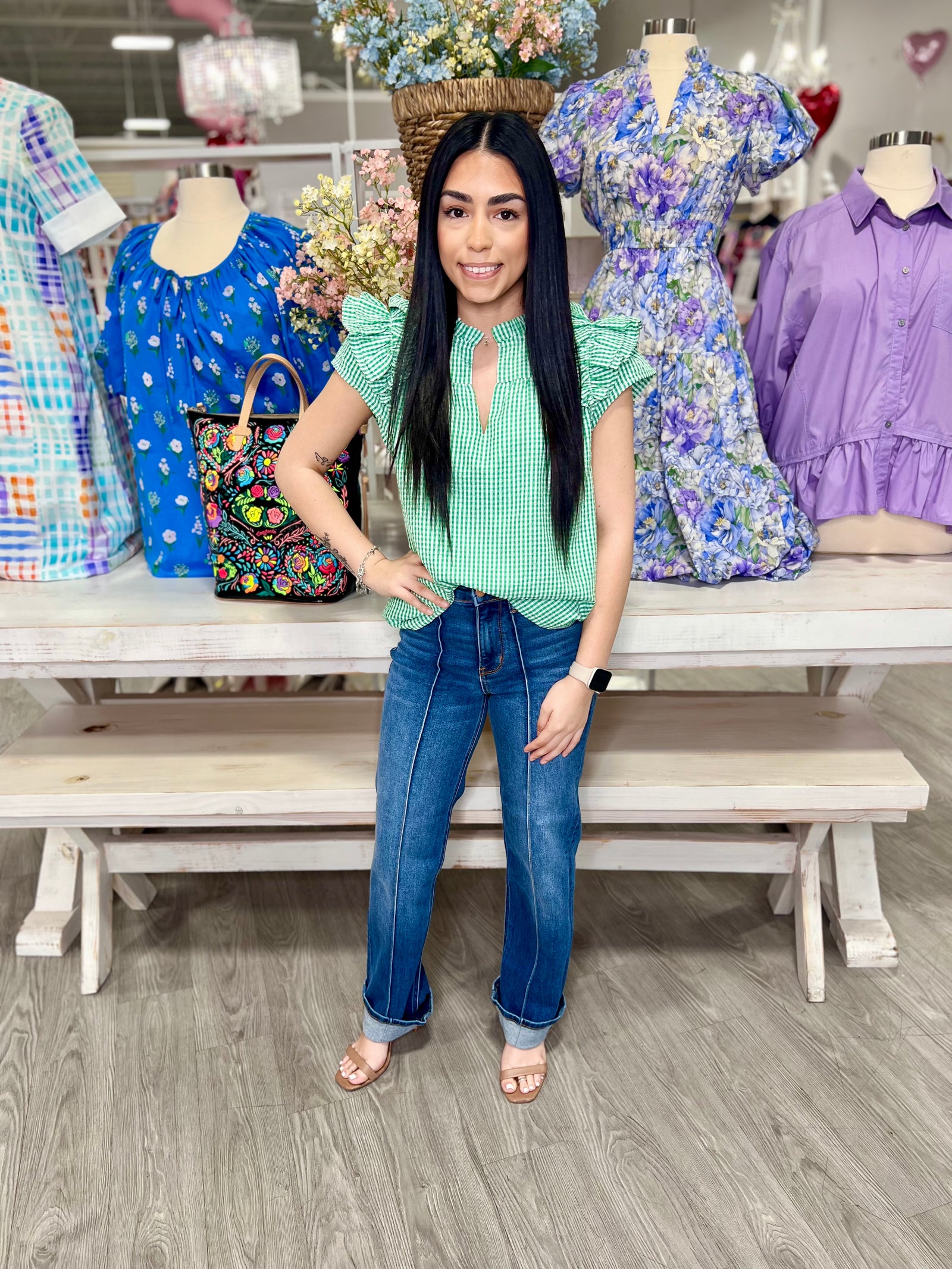 DORINDA FRONT SEAM JUDY BLUE