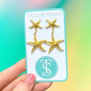 Double Starfish Stud