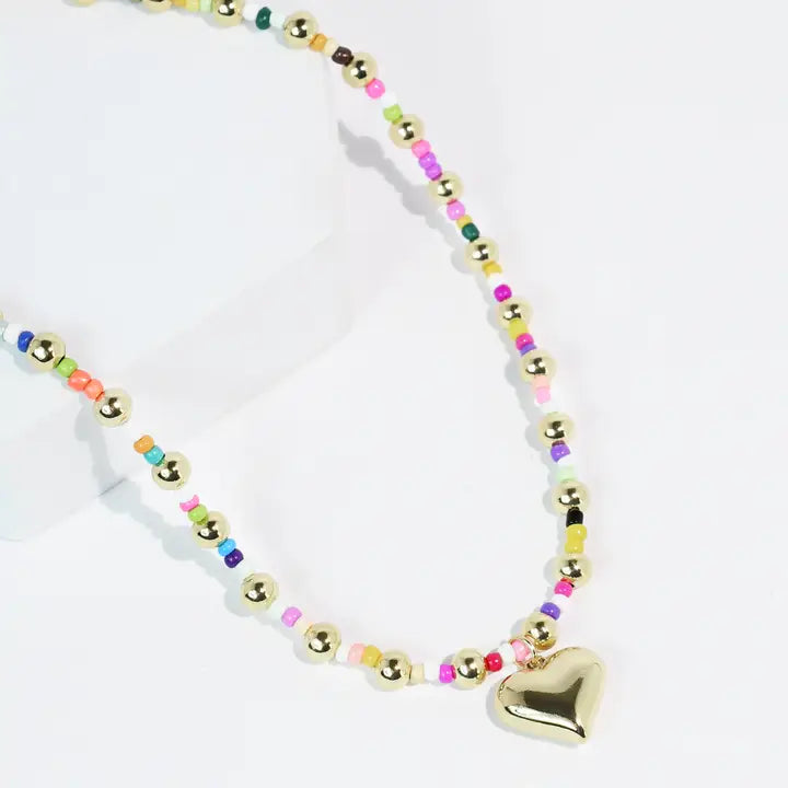 Pop of Love Necklace