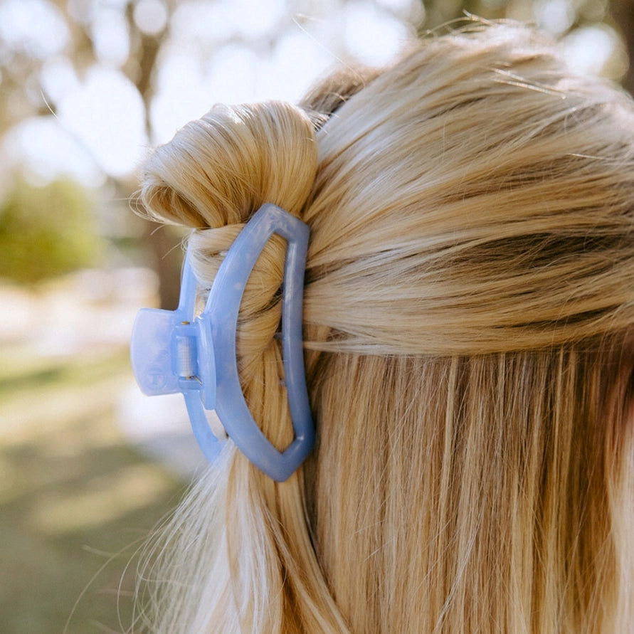 Open Hair Clip | Medium | Blue Lagoon