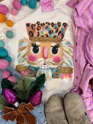 LEOPARD NUTCRACKER TEE