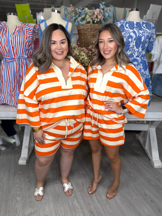 MARISOL STRIPED SET