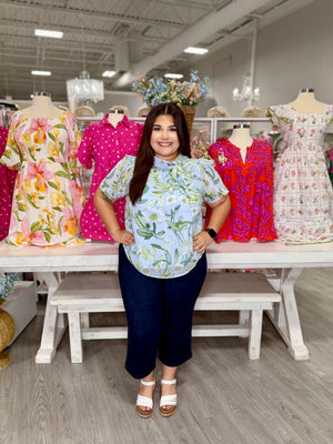 LISA FLORAL TOP