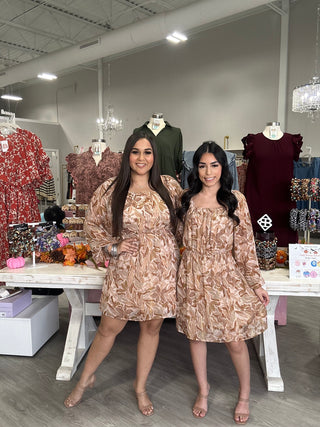 TATI MOCHA DRESS