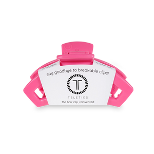 Paradise Pink-Open Hair Clip | Small |