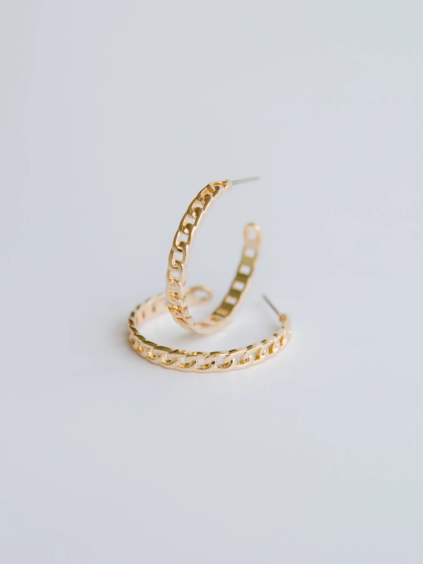 ARLO GOLD HOOPS MICHELLE MCDOWELL