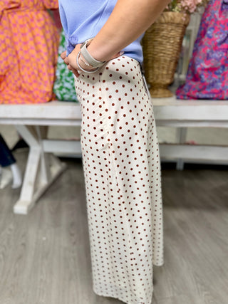 DEMI POLKA DOT SKIRT