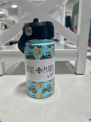 KIDS TRACTOR ON THE LOOSE 12 OZ. BOTTLE WITH STRAW CAP