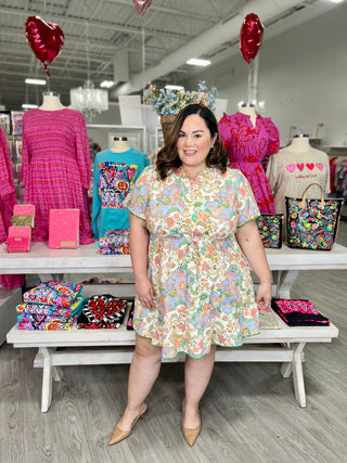 CARMEN FLORAL DRESS