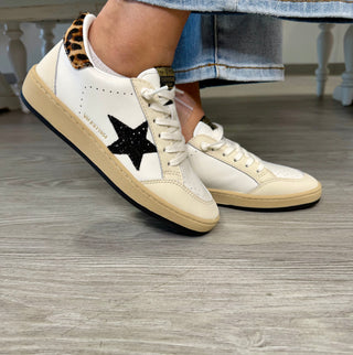 Vintage Havana: Denisse 58 Sneakers - Off White/Gold