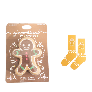 GINGERBREAD 3D SOCKS