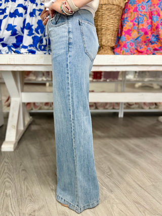 JUDY BLUE ALESSIA PALAZZO PANTS