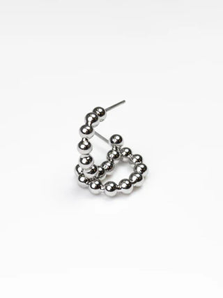 SKY SMALL SILVER HOOPS