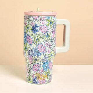 20 oz Lifestyle Flip Straw Tumbler–Coastal Cove