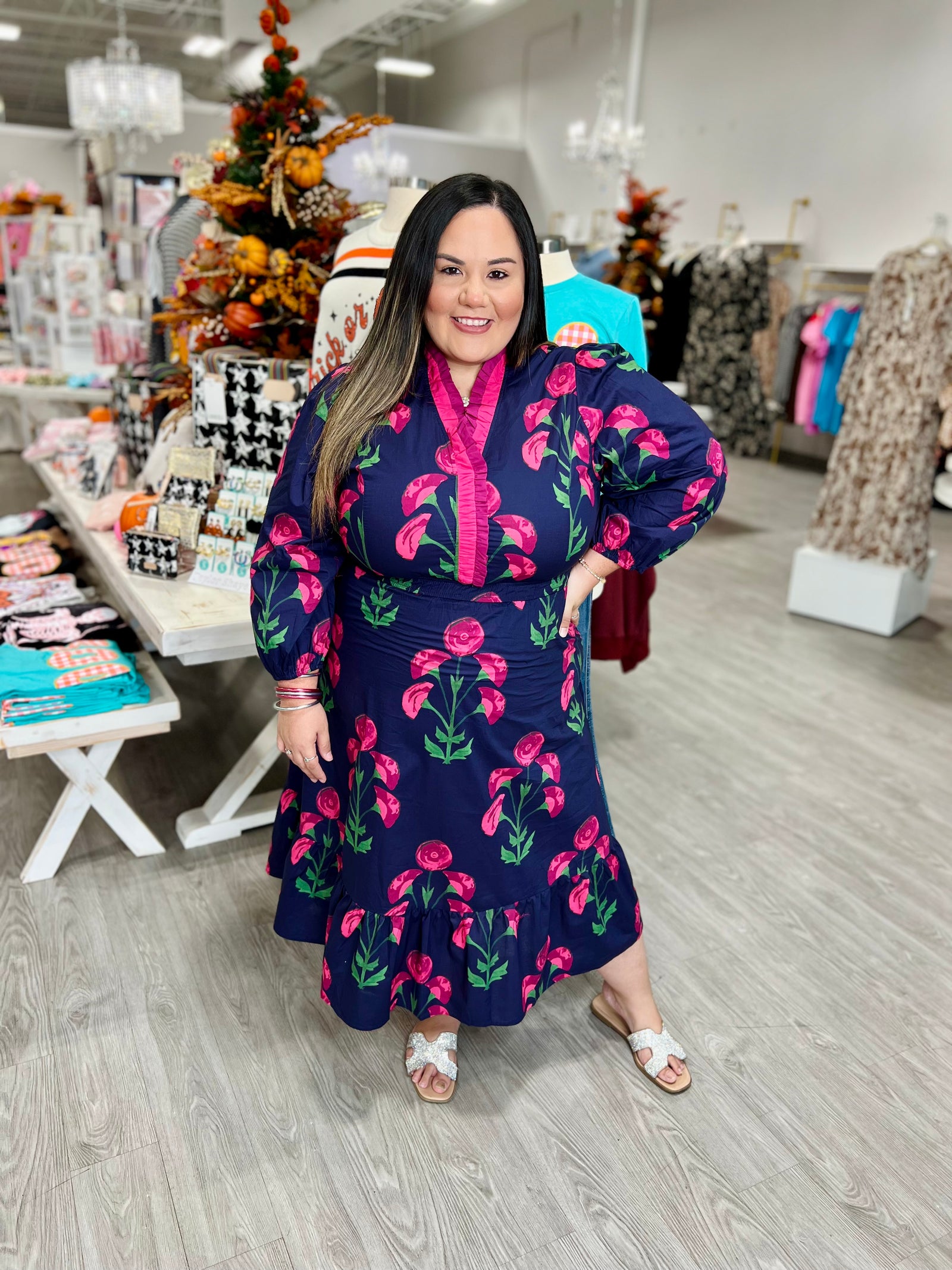 YESENIA FLORAL DRESS