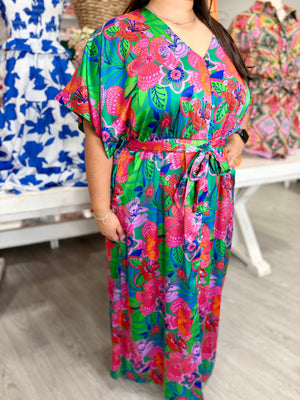 NICOLETTE FLORAL MAXI DRESS