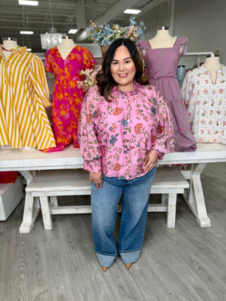 SELINA FLORAL TOP