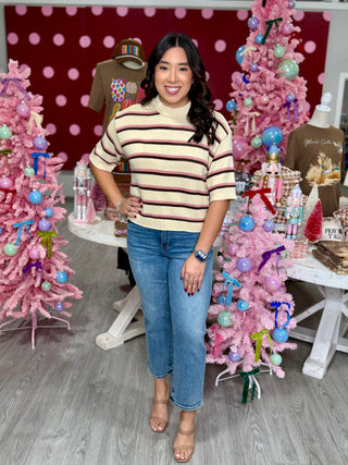 GINA STRIPE TOP