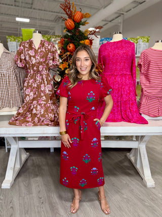 MARGARET MIDI DRESS