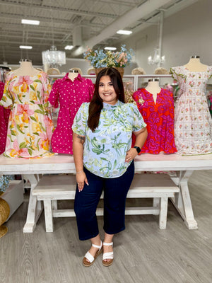 LISA FLORAL TOP