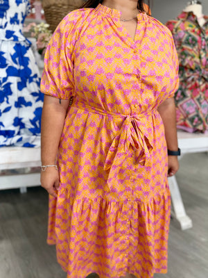 MARLENE FLORAL DRESS