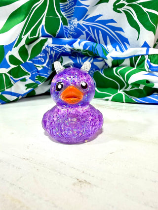 PURPLE DUCK SQUISHY