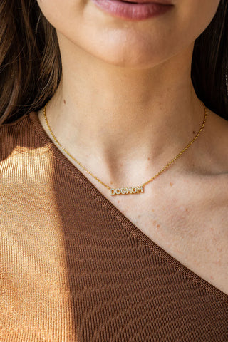 DOG MOM NECKLACE