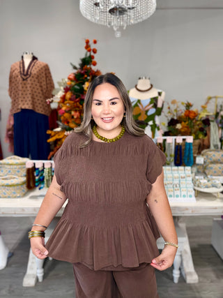 DANIELLA BROWN TOP