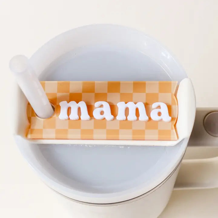 Tumbler Lid Tag-Mama