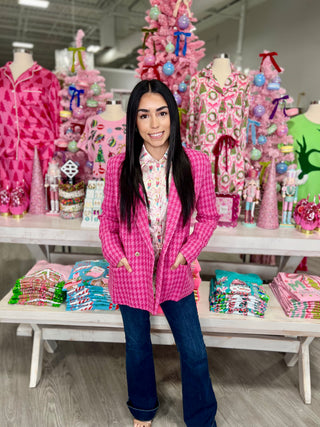 ELLE PINK LAYERZ BLAZER